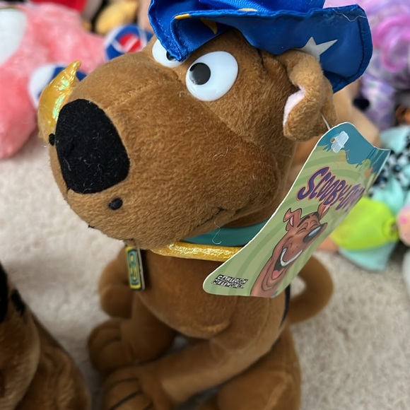 Set of 2 Scooby Doo Stuffed Toy - New - Picture 8 of 10